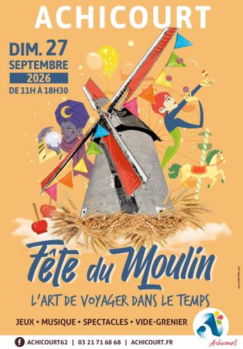 La Fête du Moulin d’Achicourt célèbre les arts forains
