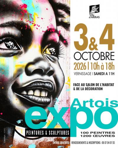 100 peintres et 1200 œuvres à Artois Expo