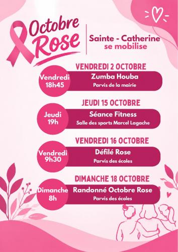 Sainte-Catherine se mobilise pour Octobre Rose