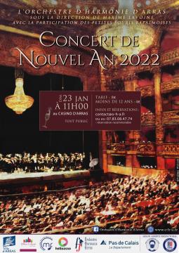 Le concert du Nouvel an de l'orchestre d'harmonie d'Arras