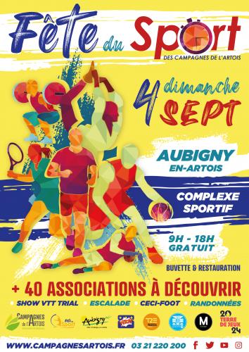 La fête du Sport en septembre à Aubigny en Artois