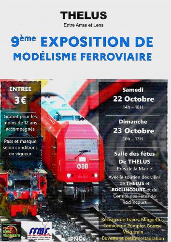 Une exposition de modélisme ferroviaire à Thélus