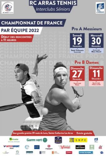 Le tennis féminin revient à Arras!!!!