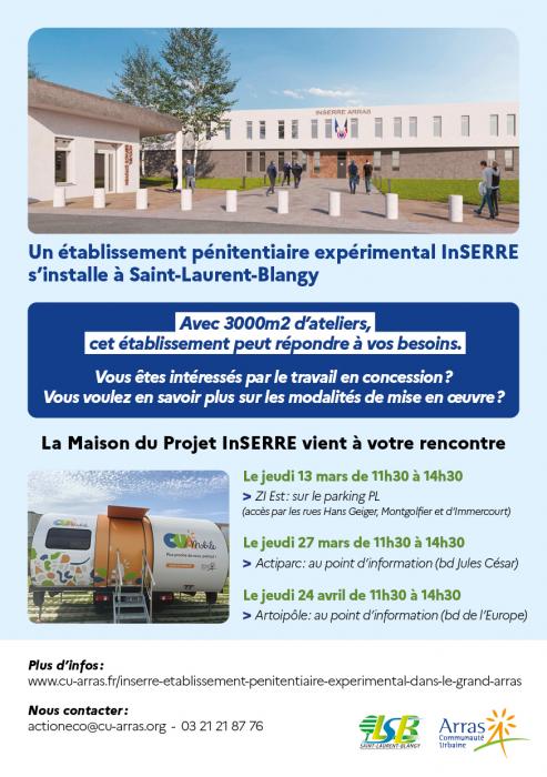 Des permanences pour la Maison du Projet Inserre 