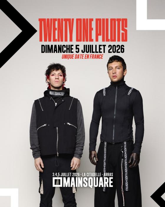 Orelsan et Twenty One Pilots au Main Square Festival 2026