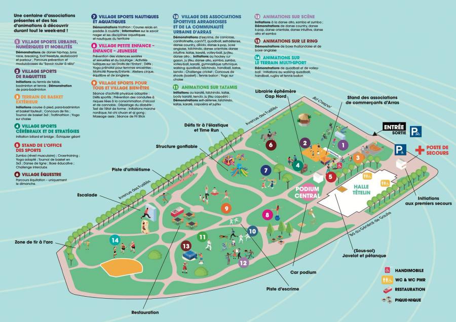 La fête du sport ce week end à Arras